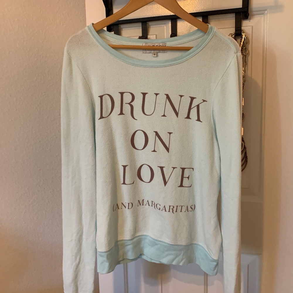 Wildfox Drunk on Love and Margaritas Beach Jumper